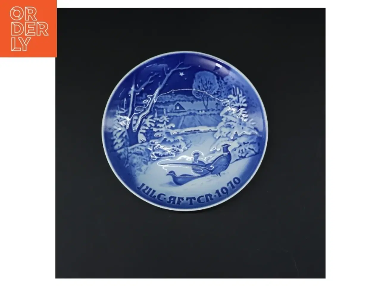 Billede 1 - Juleplatte 1970 fra Bing & Grøndahl (str. Ø. 18 cm)