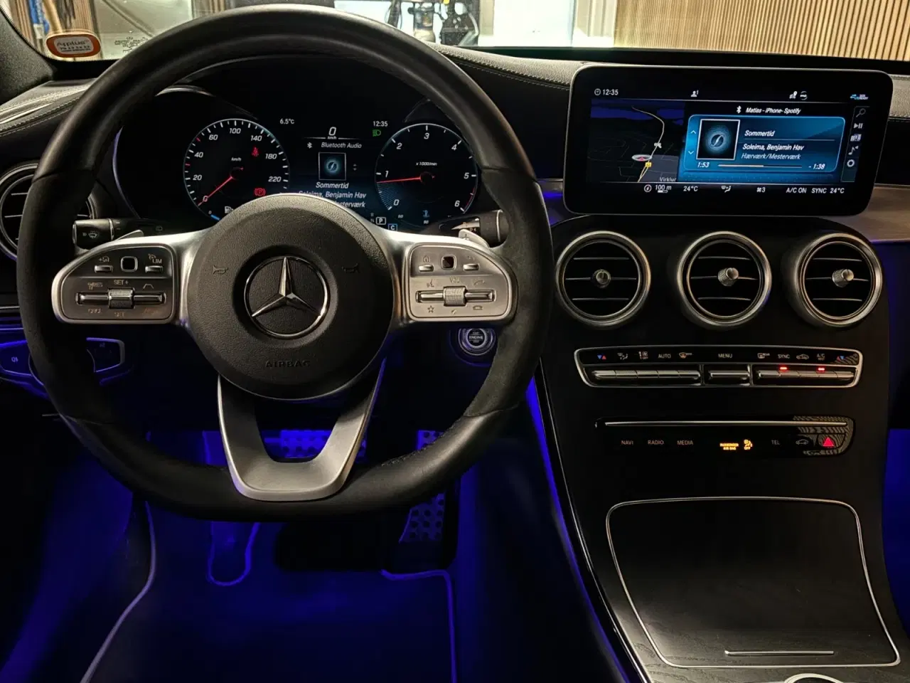 Billede 11 - Mercedes C220 d 2,0 AMG Line Night Edition stc. aut.