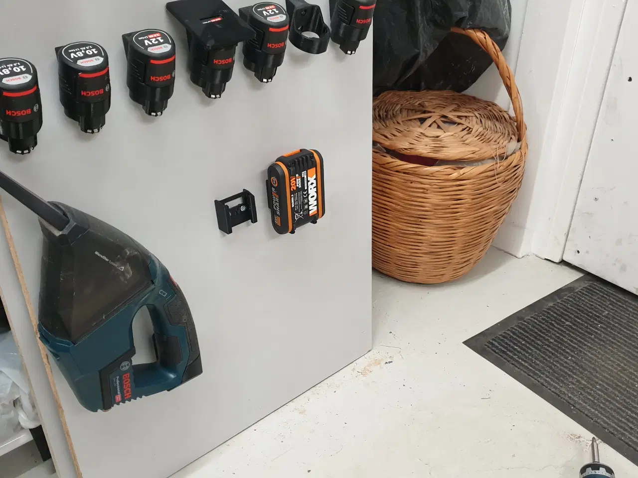 Billede 3 - WORX 20v holder og belsag