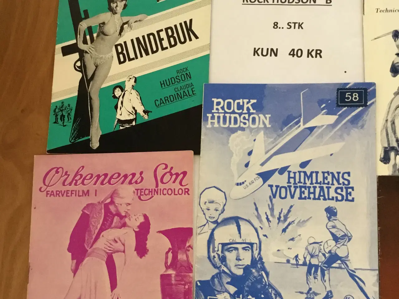 Billede 2 - Rochk hudson. 8 B - 1 LOT
