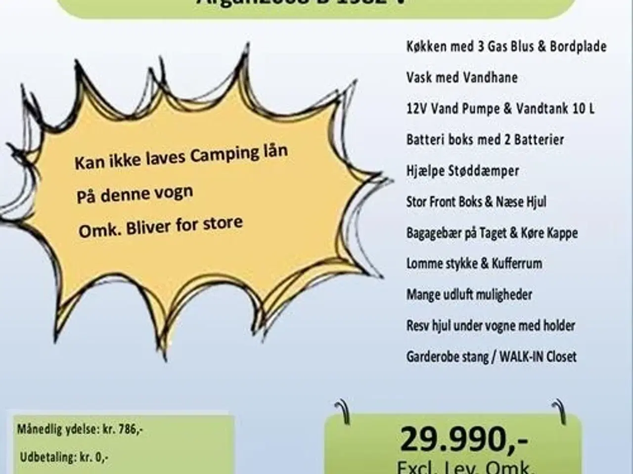 Billede 9 - Camp-let Concorde LB