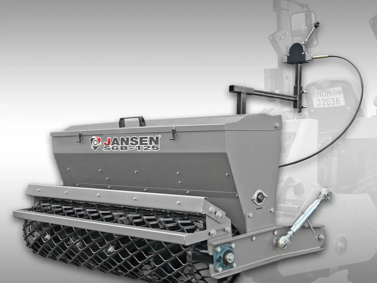 Billede 2 - NY Jansen SGB125 Såkasse til stennedlægningsfræser