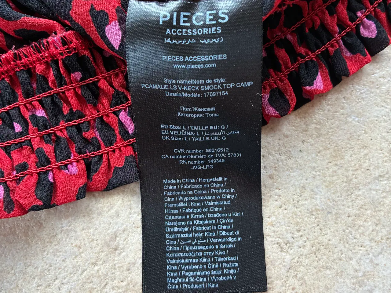 Billede 6 - Pieces bluse str. L