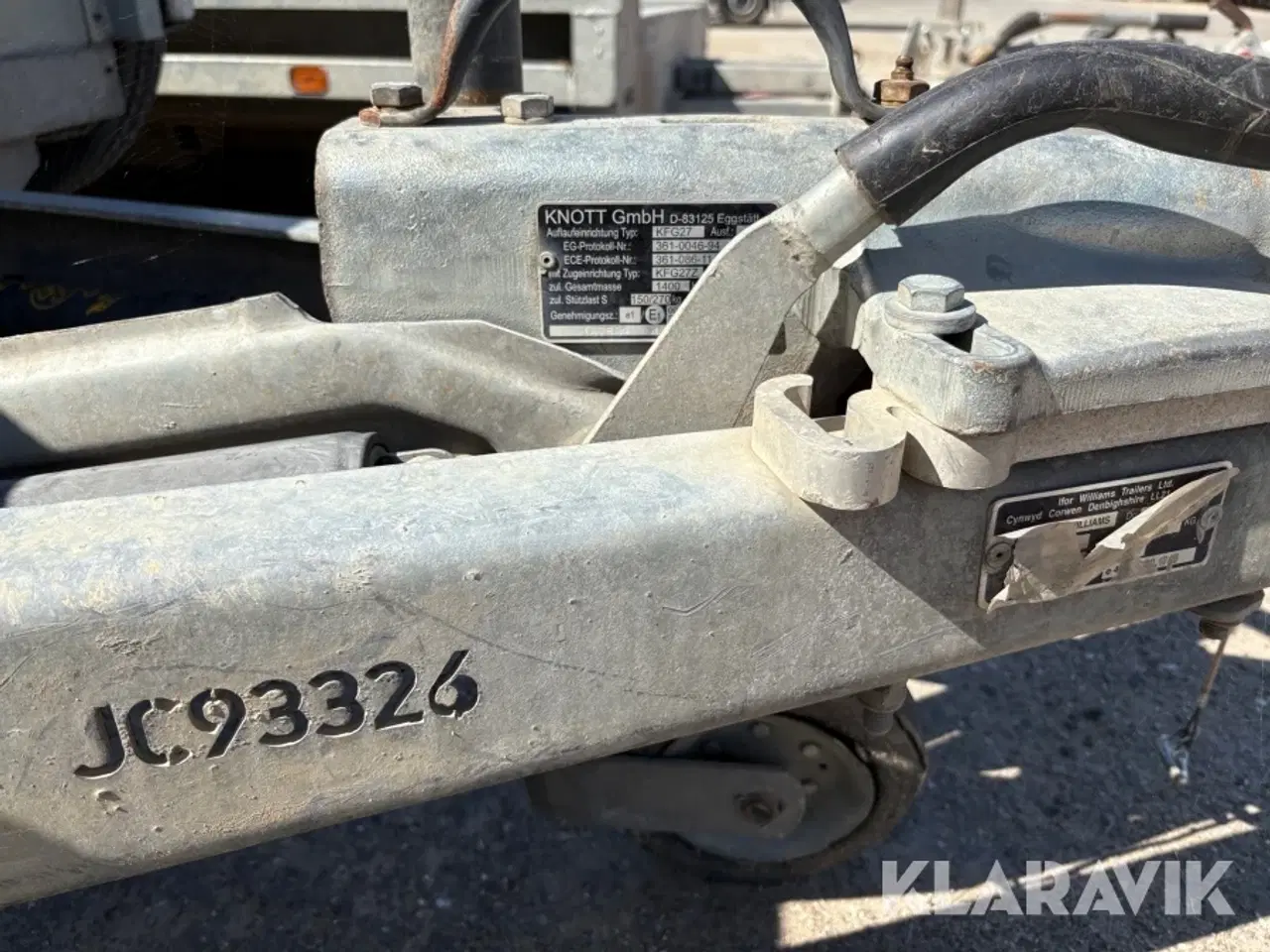 Billede 10 - Maskintrailer Ifor Williams GD 105