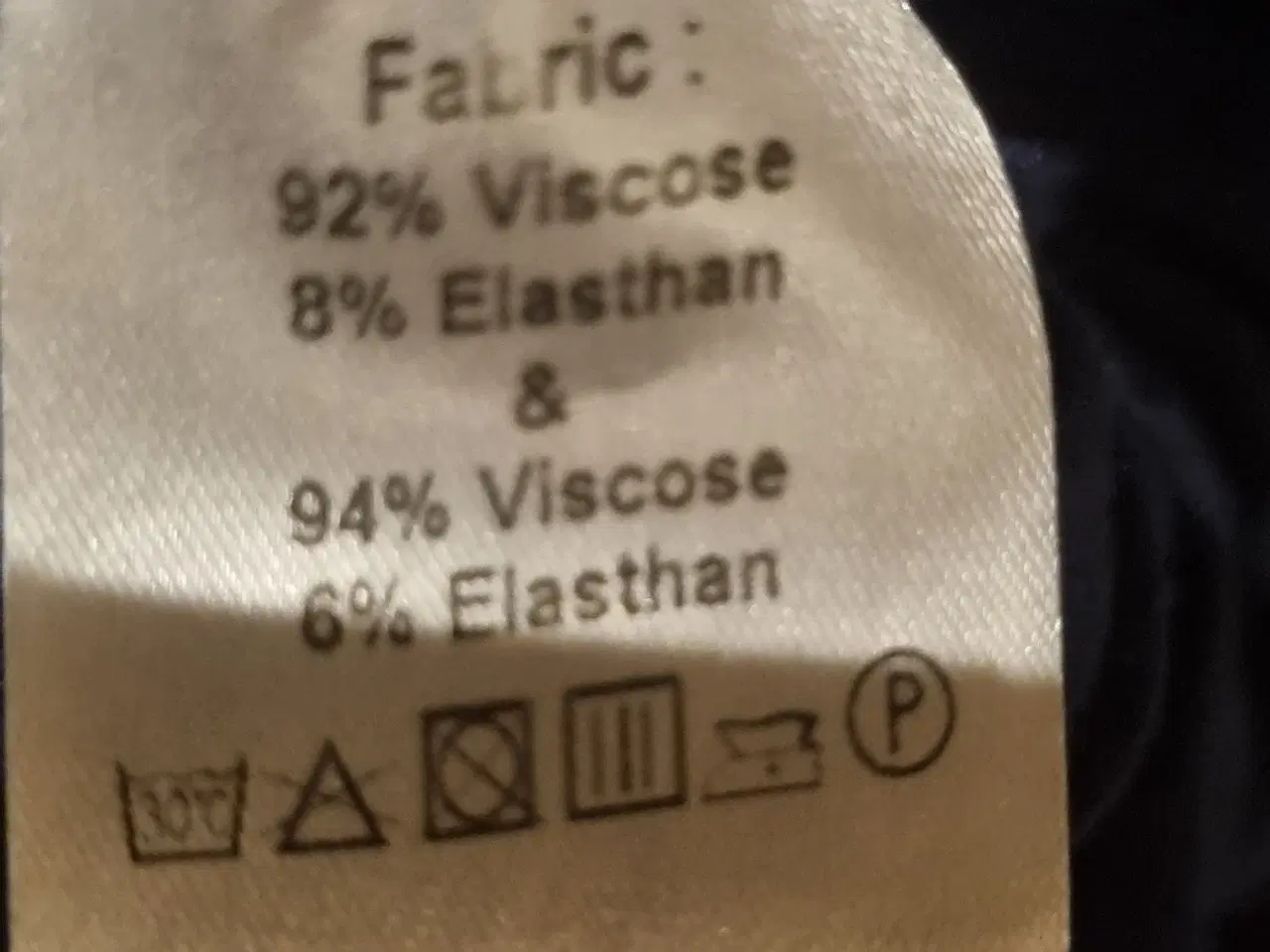 Billede 1 - duMilde kjole, mørk blå str. XXL