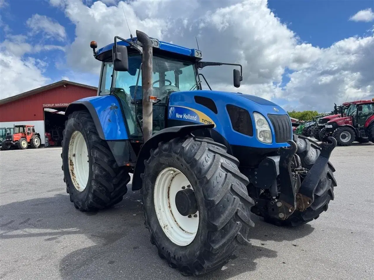 Billede 8 - New Holland TVT 190 MED FULD AFFJEDRING!