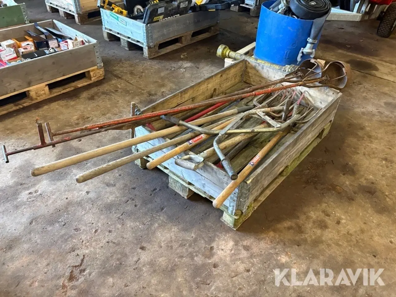 Billede 1 - Diverse redskaber - 2 paller