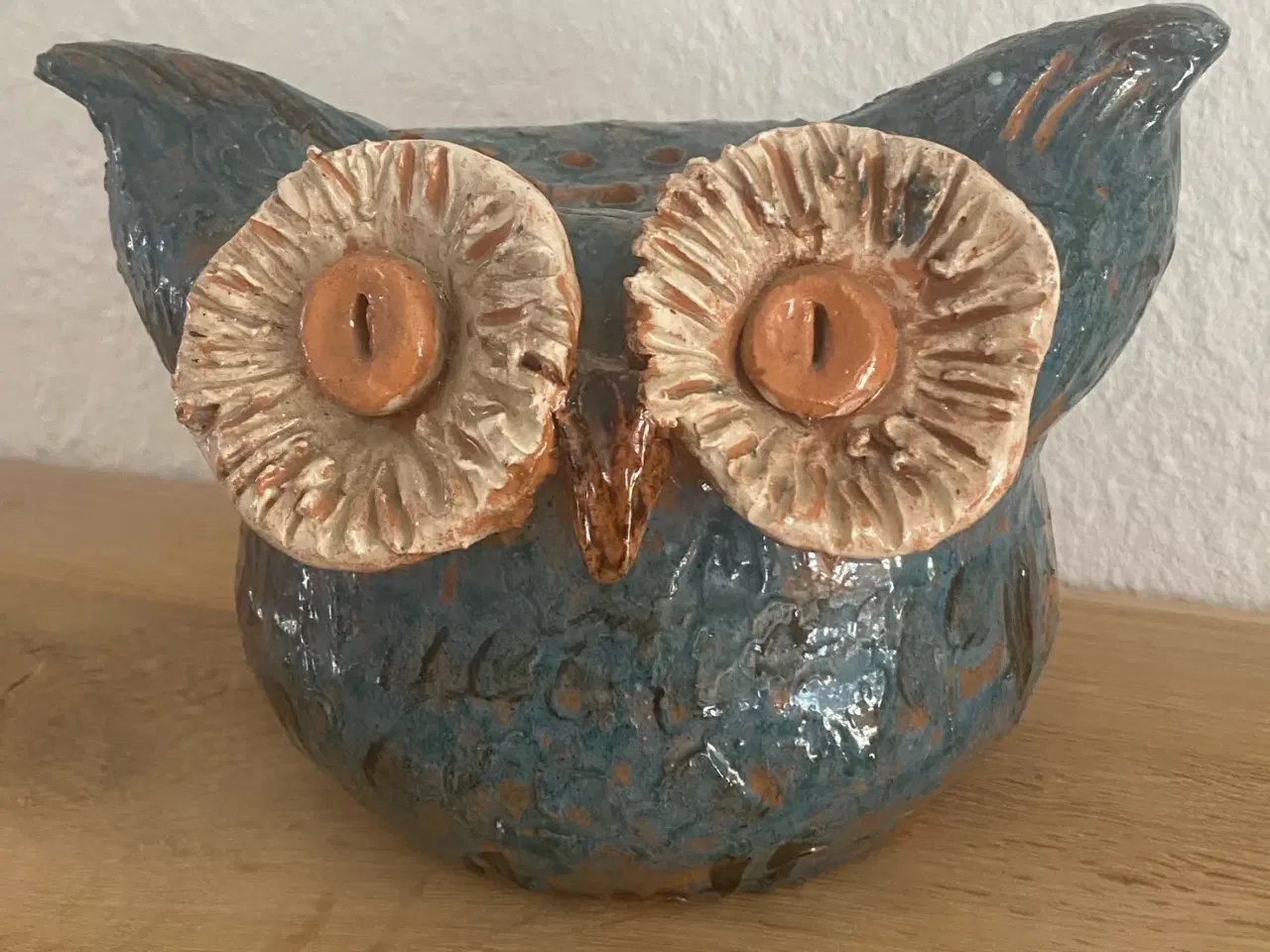 Billede 1 - * Supersød ugle - i keramik