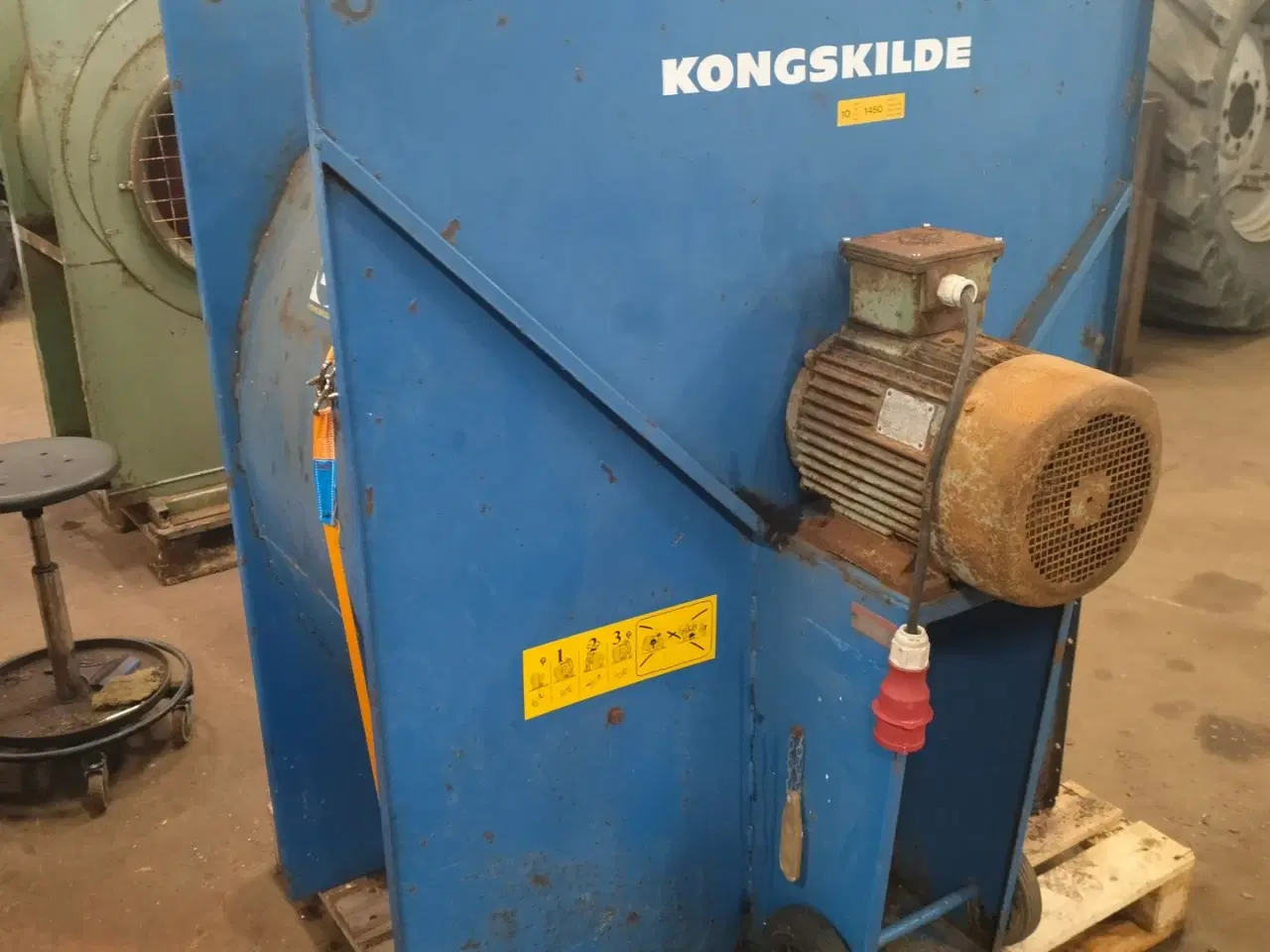 Billede 2 - Kongskilde HVL 100 7,5 kW/10 hk