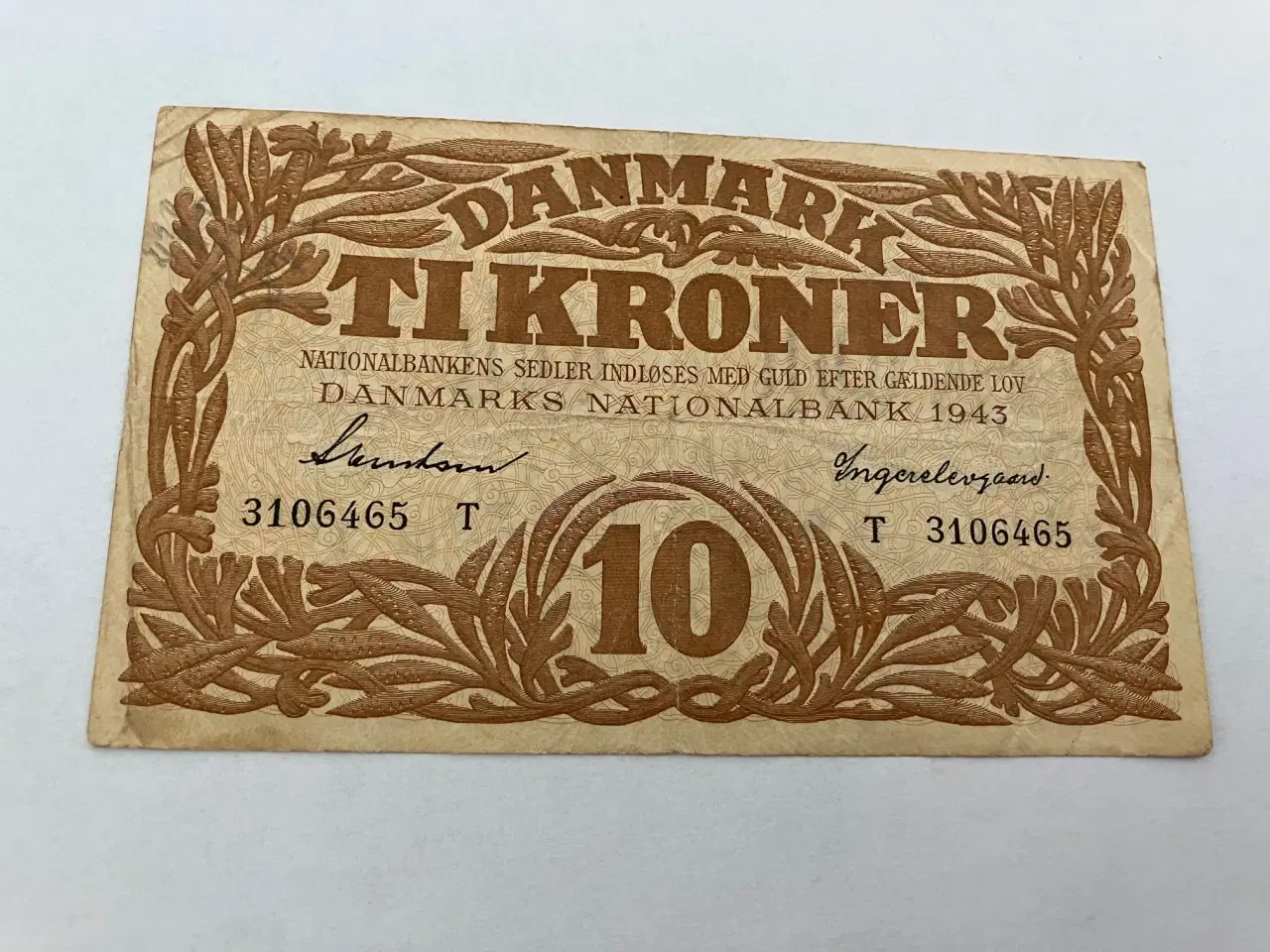 Billede 1 - 10 Kroner 1943 T