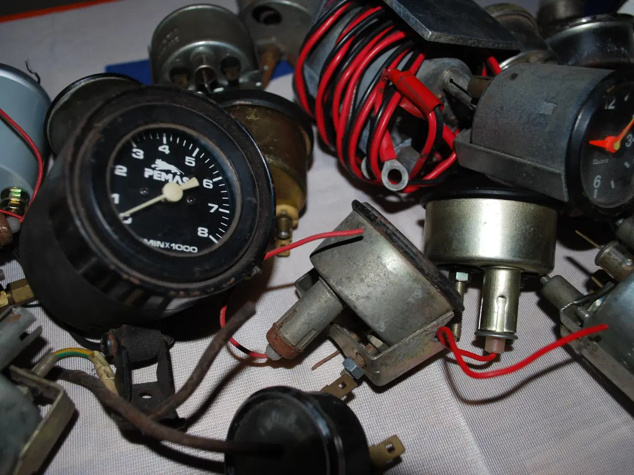 Billede 4 - Omdrejningstællere gauges mm.