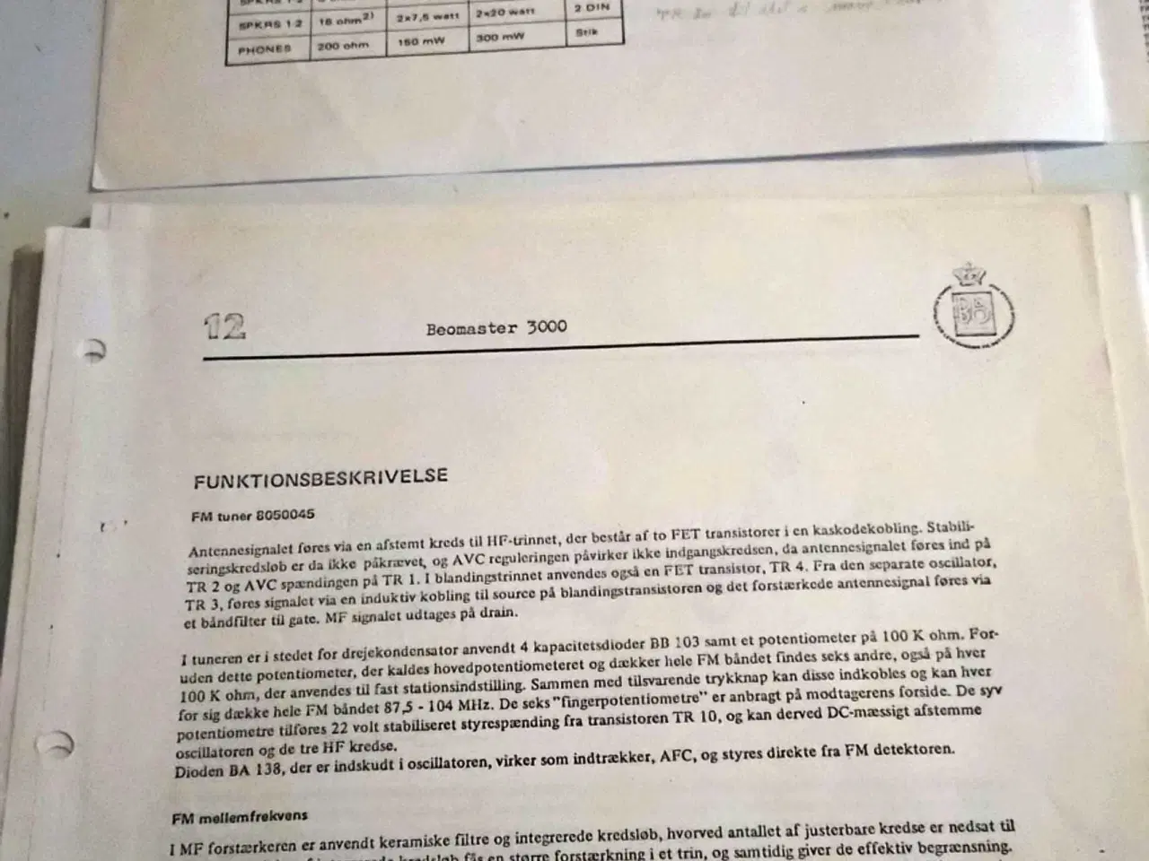 Billede 4 - Flot tlc B&O projekt 