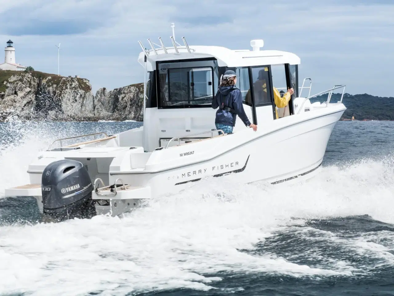 Billede 6 - Yamaha 130 HK - Fjernbetjent, Elektronisk start, Powertrim