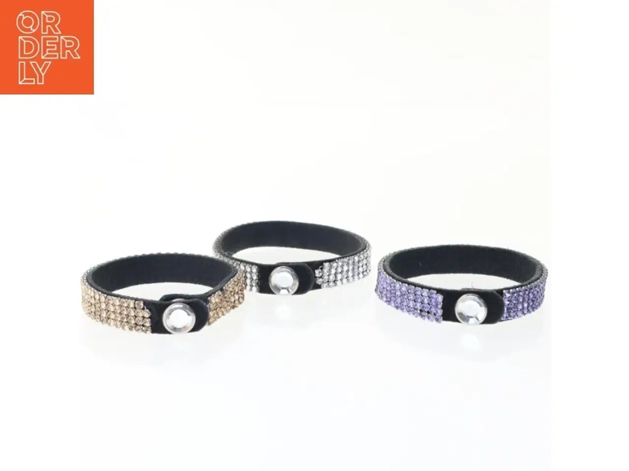 Billede 2 - Sæt med tre armbånd (str. 18 cm)