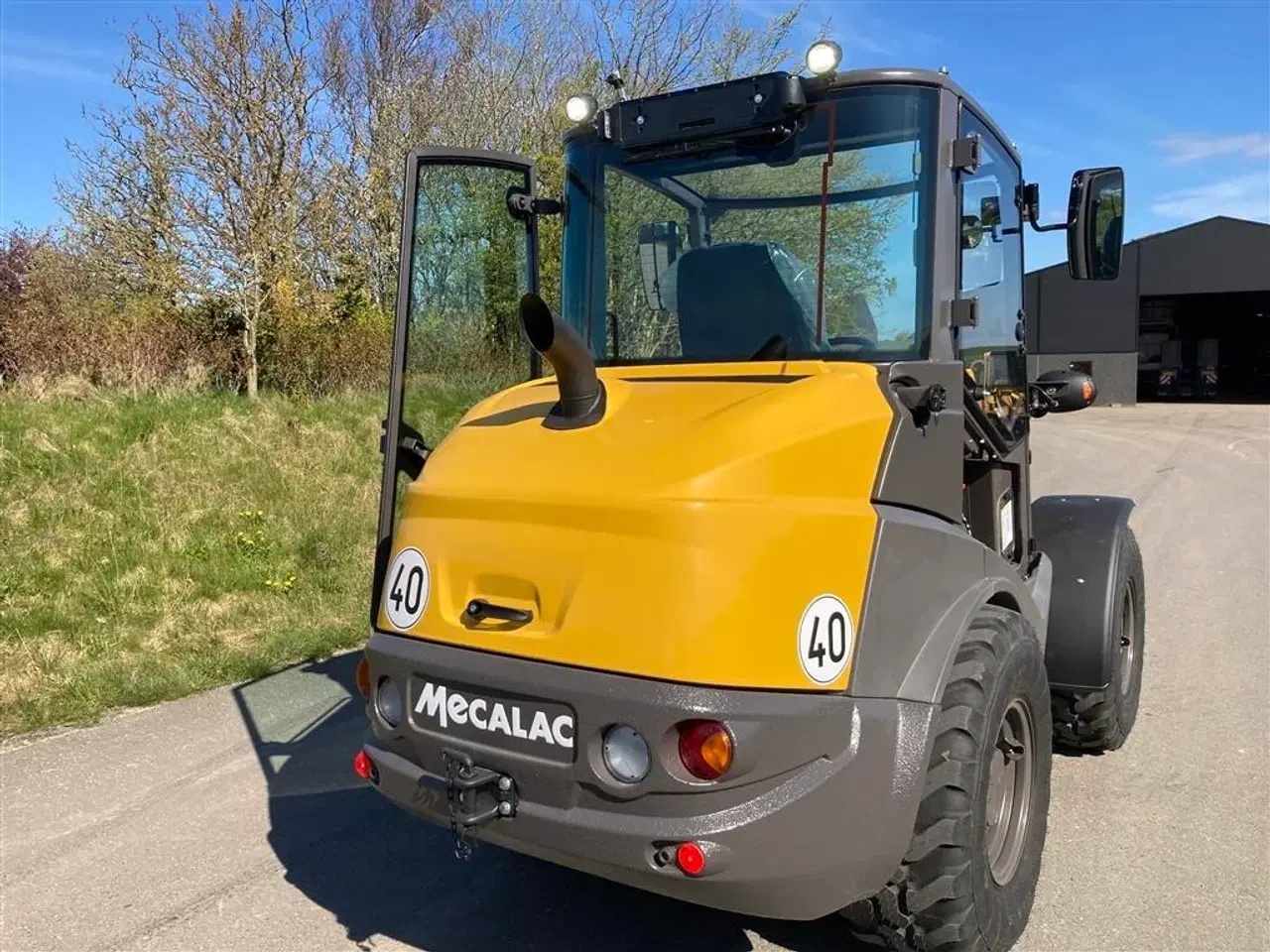 Billede 14 - Mecalac AX 850 Monobom med hydraulisk hurtigskift