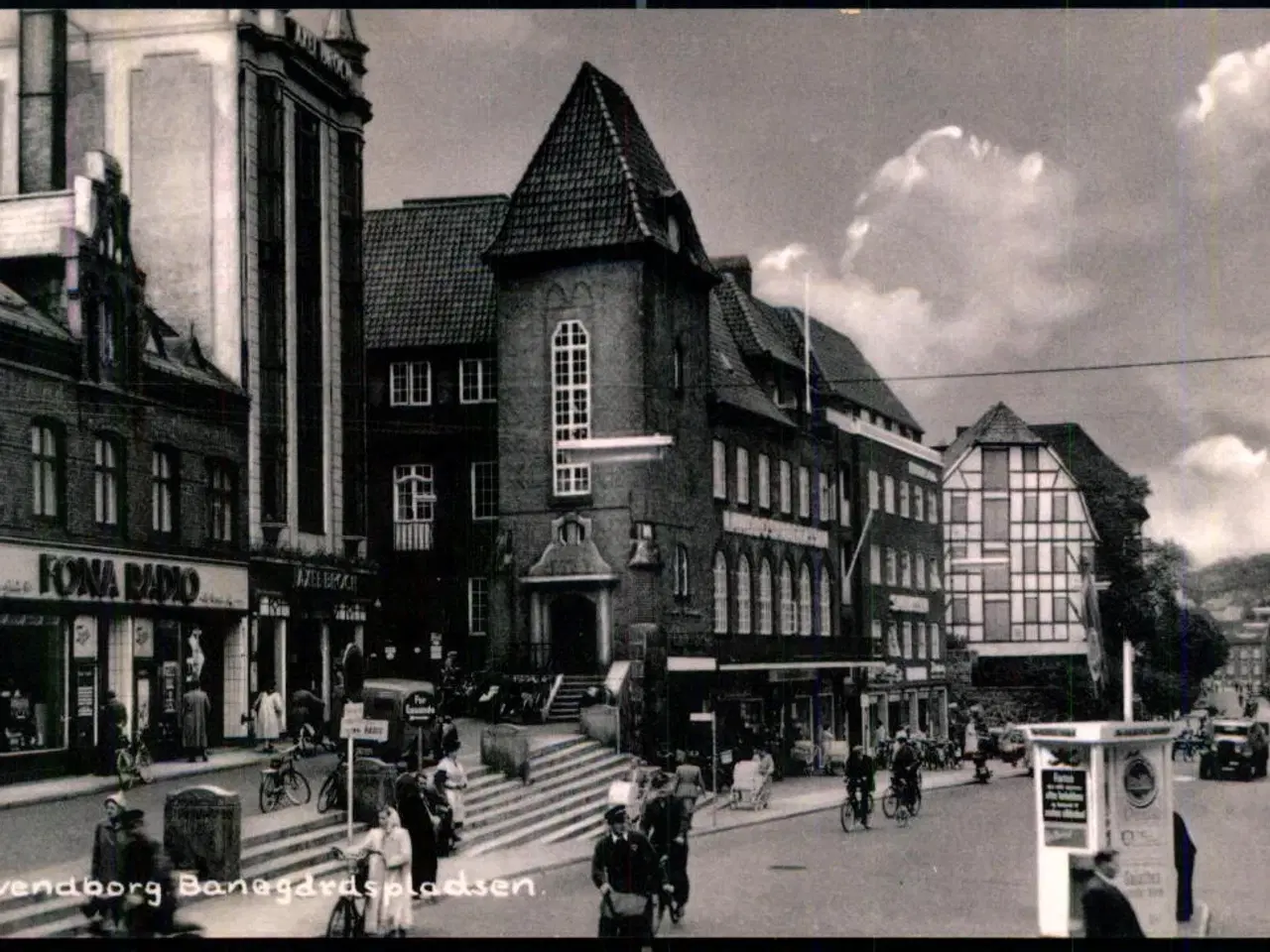Billede 1 - Svendborg - Banegaardspladsen - Stender S. 558 K - Ubrugt