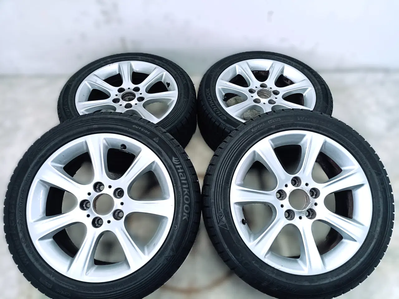 Billede 3 - 5x120 17" ET37 nav 72,6ø BMW vintersæt