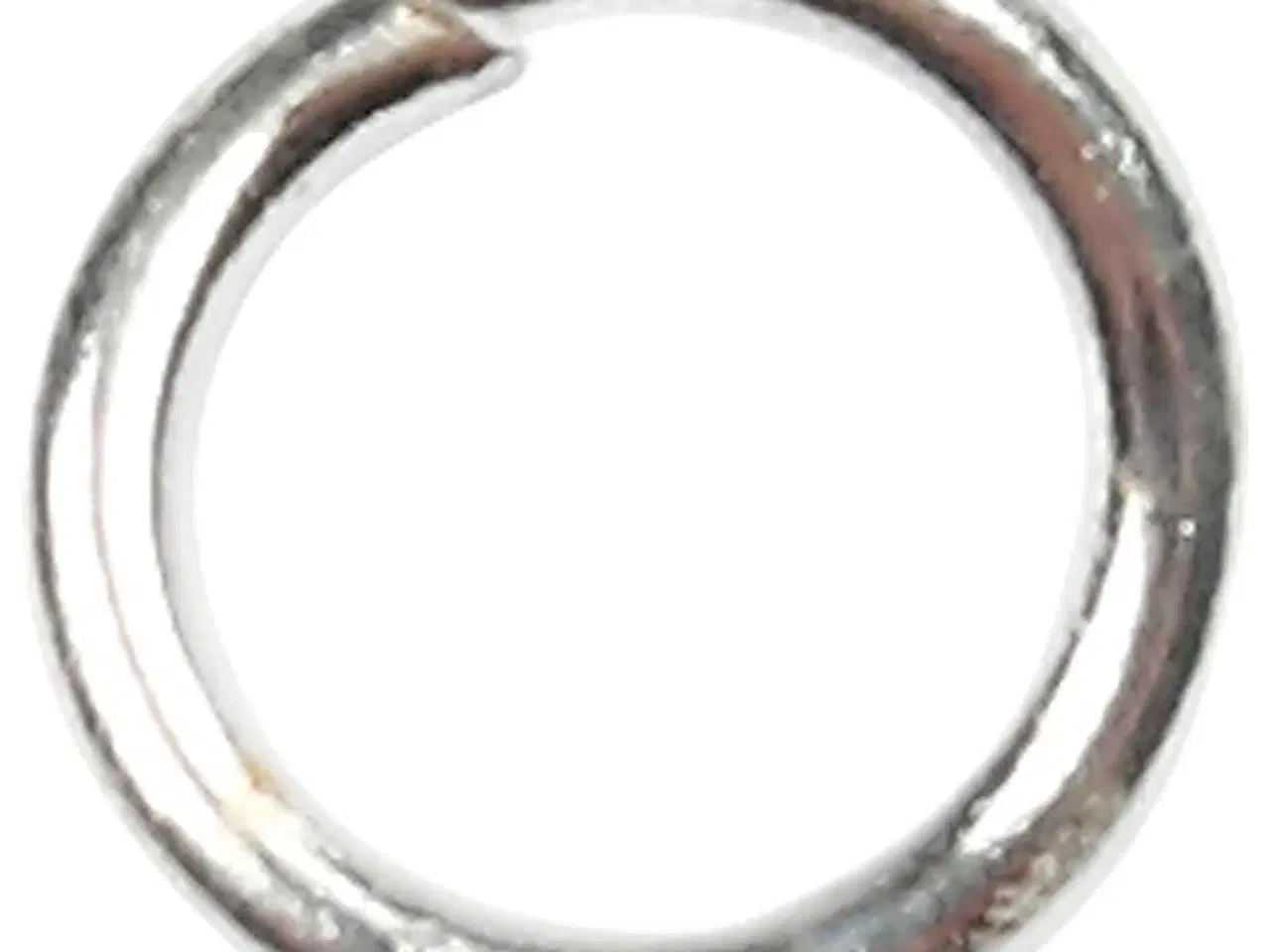 Billede 1 - O-ring, str. 4,4 mm, tykkelse 0,7 mm, forsølvet, 500stk./ 1 pk.