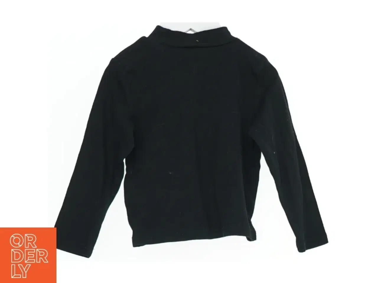 Billede 2 - Langærmet sort bluse fra H&M (str. 92)