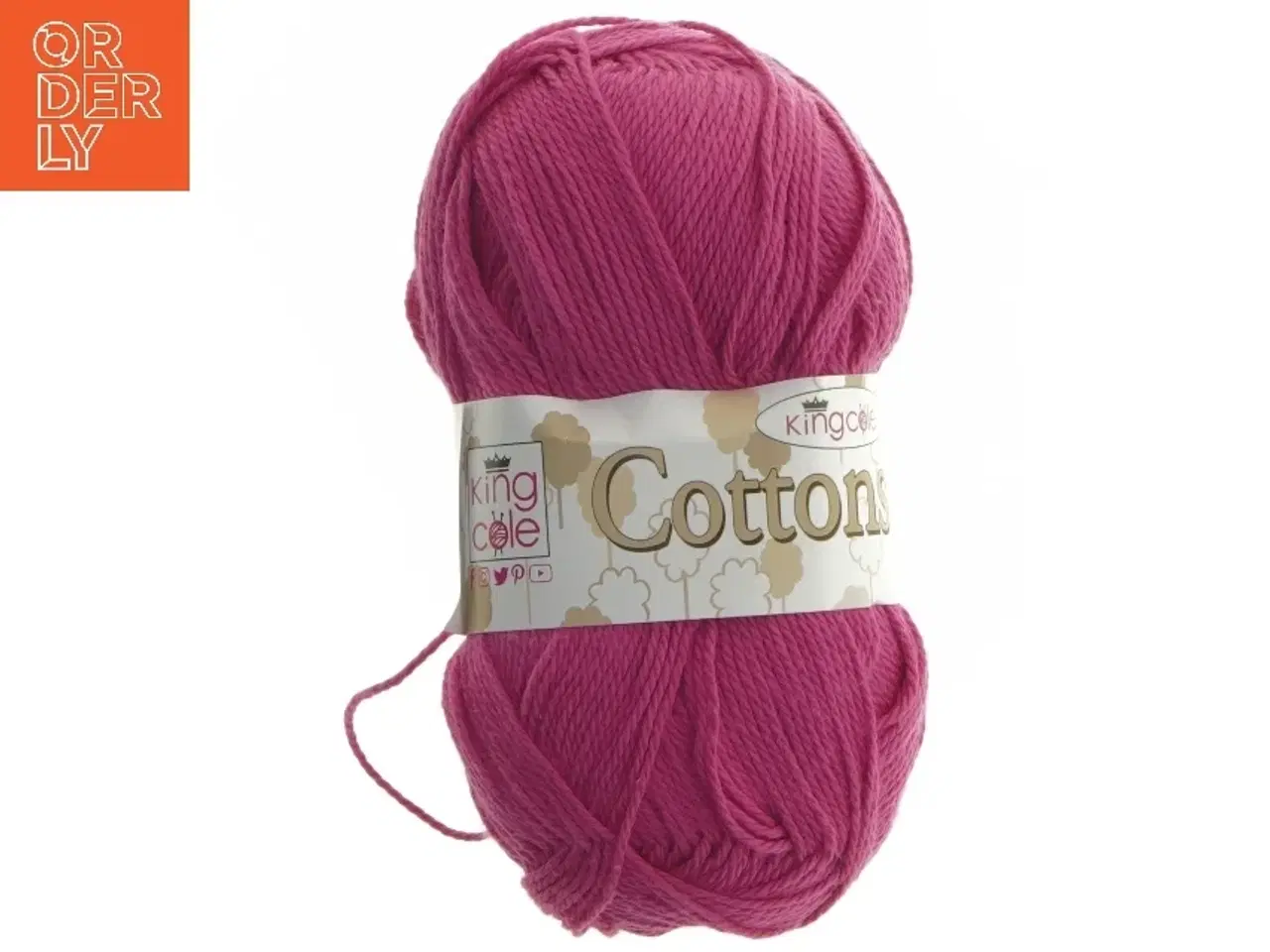 Billede 1 - Pink garnnøgle fra King Cole (str.  210 m cm)