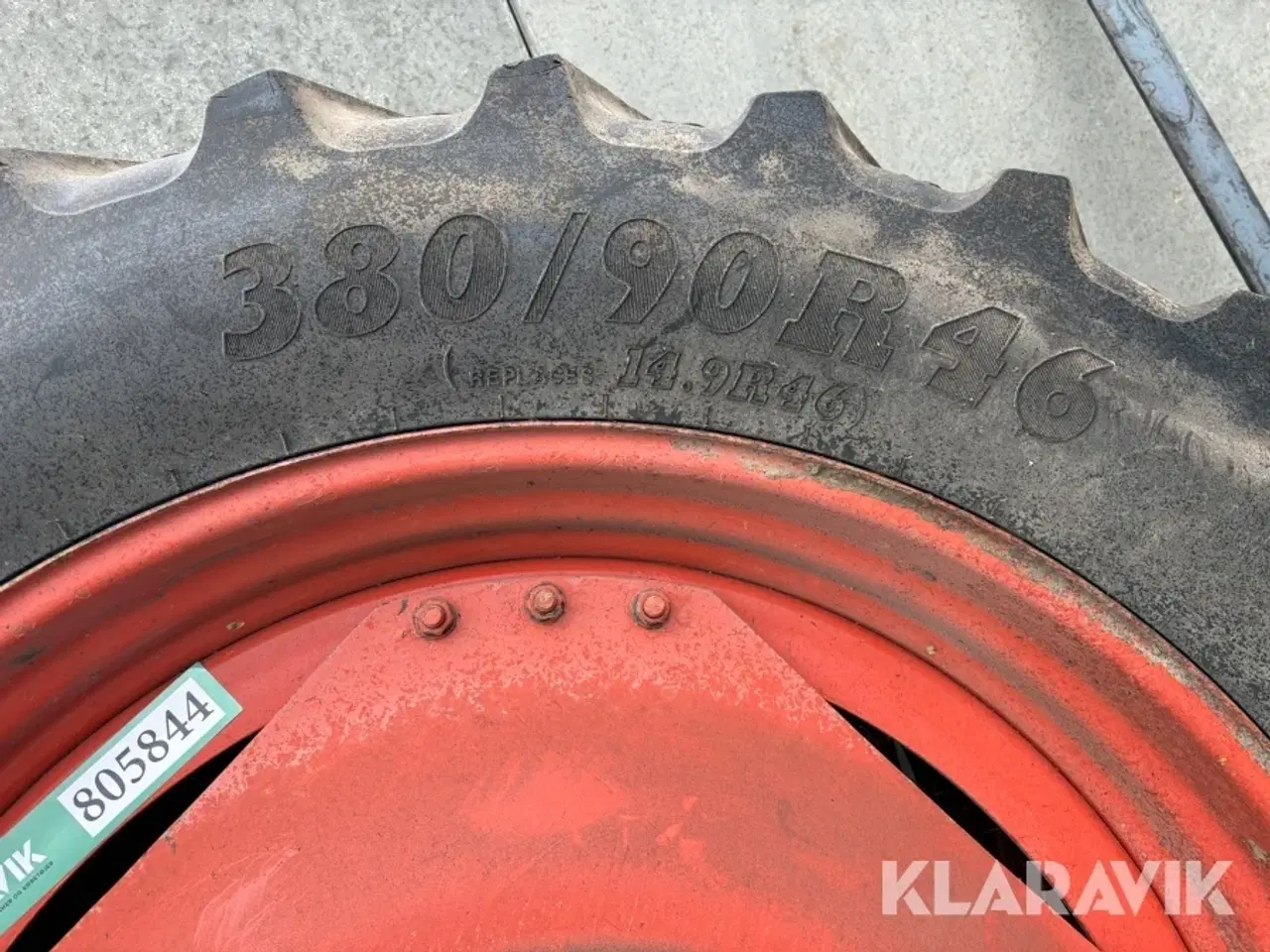 Billede 9 - Sprøjtehjul BKT og taurus 4 styk