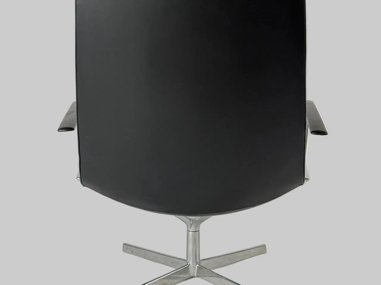 Billede 5 - Arper Catifa 70 Loungestol – Sort med Krom Stel Læder