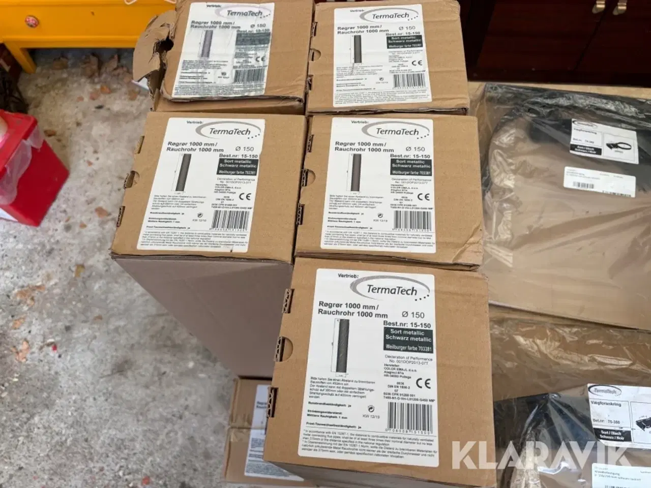 Billede 4 - Skorstenssæt Termatech vægmonteret