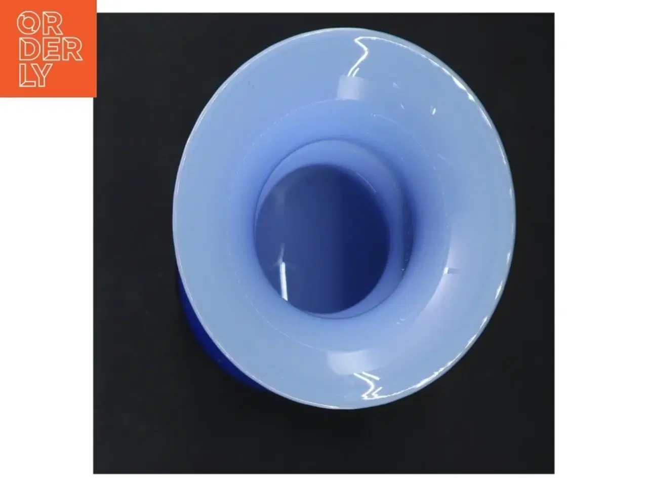 Billede 2 - Kongelig blå vase fra Royal Copenhagen (str. 21,5x11,5 cm)