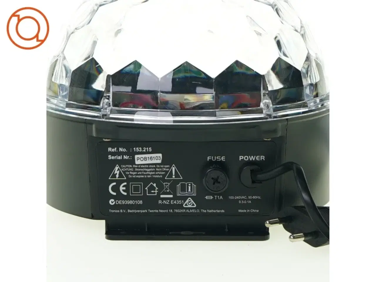 Billede 9 - Lys til dansegulvet fra Beamz (str. 18 cm)