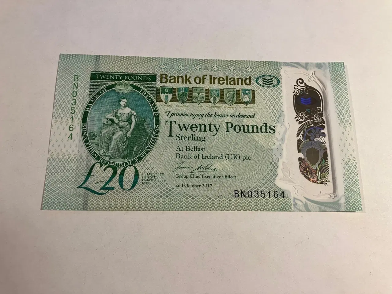 Billede 1 - 20 Pounds Ireland 2017