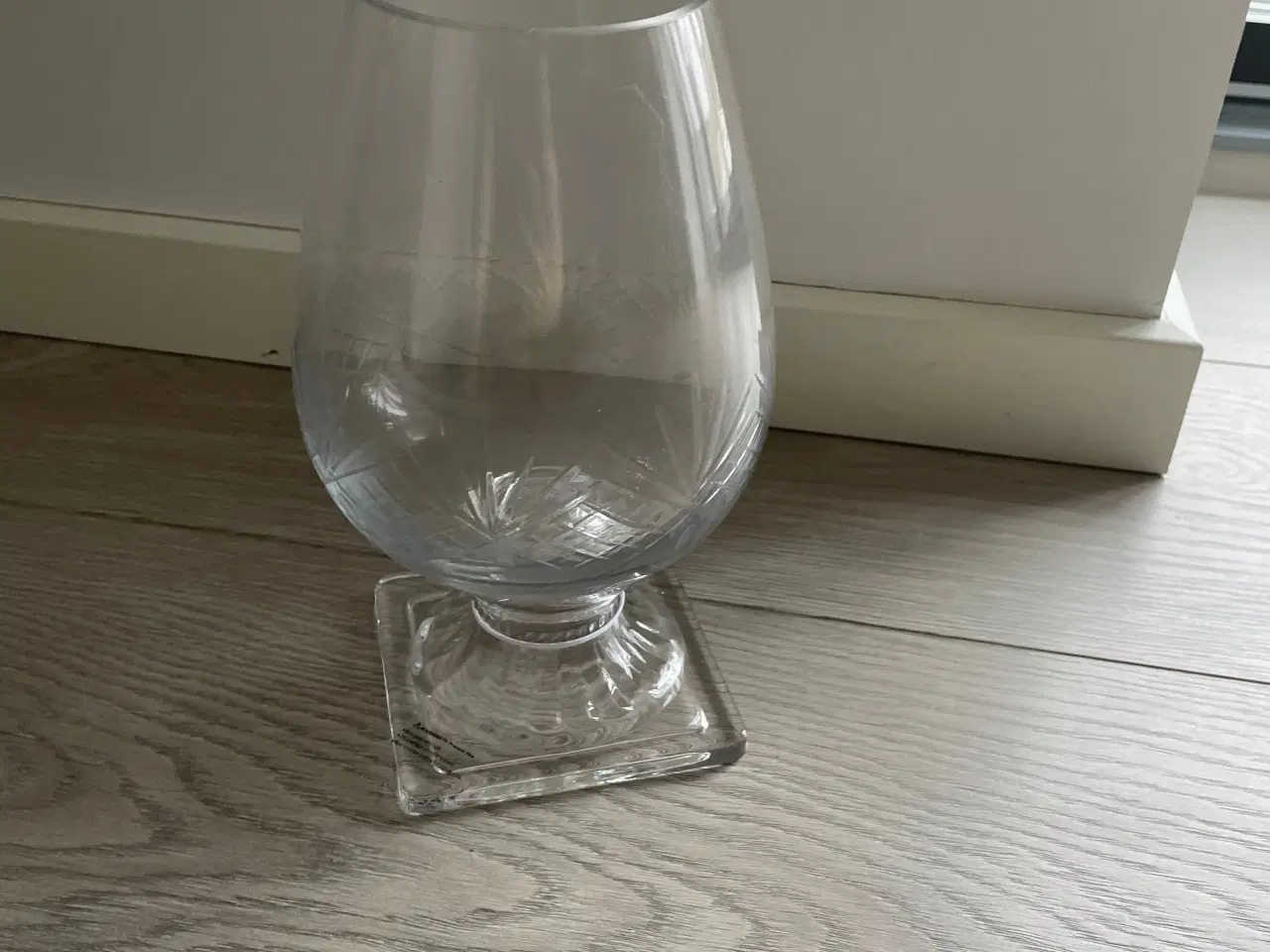 Billede 1 - Glas lysestage/vase