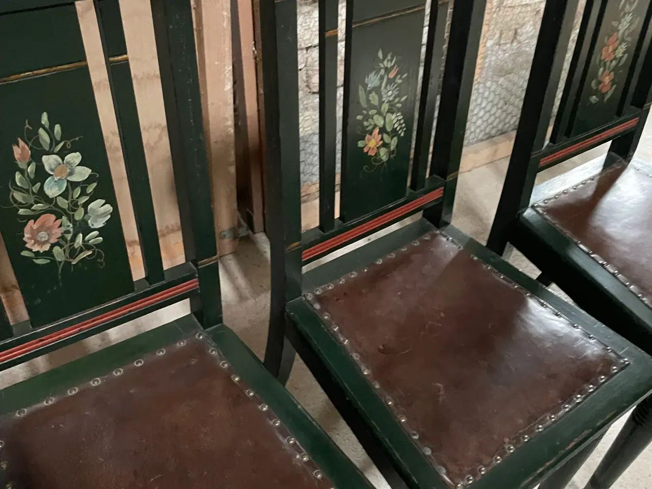 Billede 7 - Antikt Bord og stole