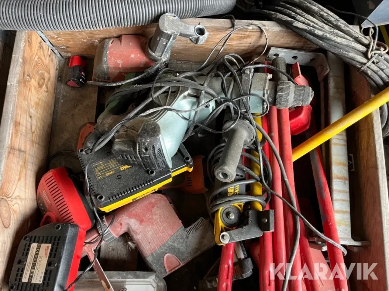 Billede 4 - Håndværktøj Hilti/Milwaukee/Rems - 1 palle