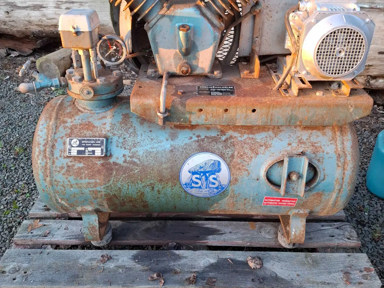 Billede 5 - Stenhøj kompressor 