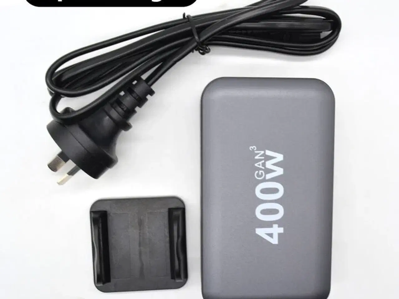 Billede 7 - Ladestation GaN 400W – 8 porte (USB-C & USB-A) – Hurtig opladning til mobil og bærbar computer