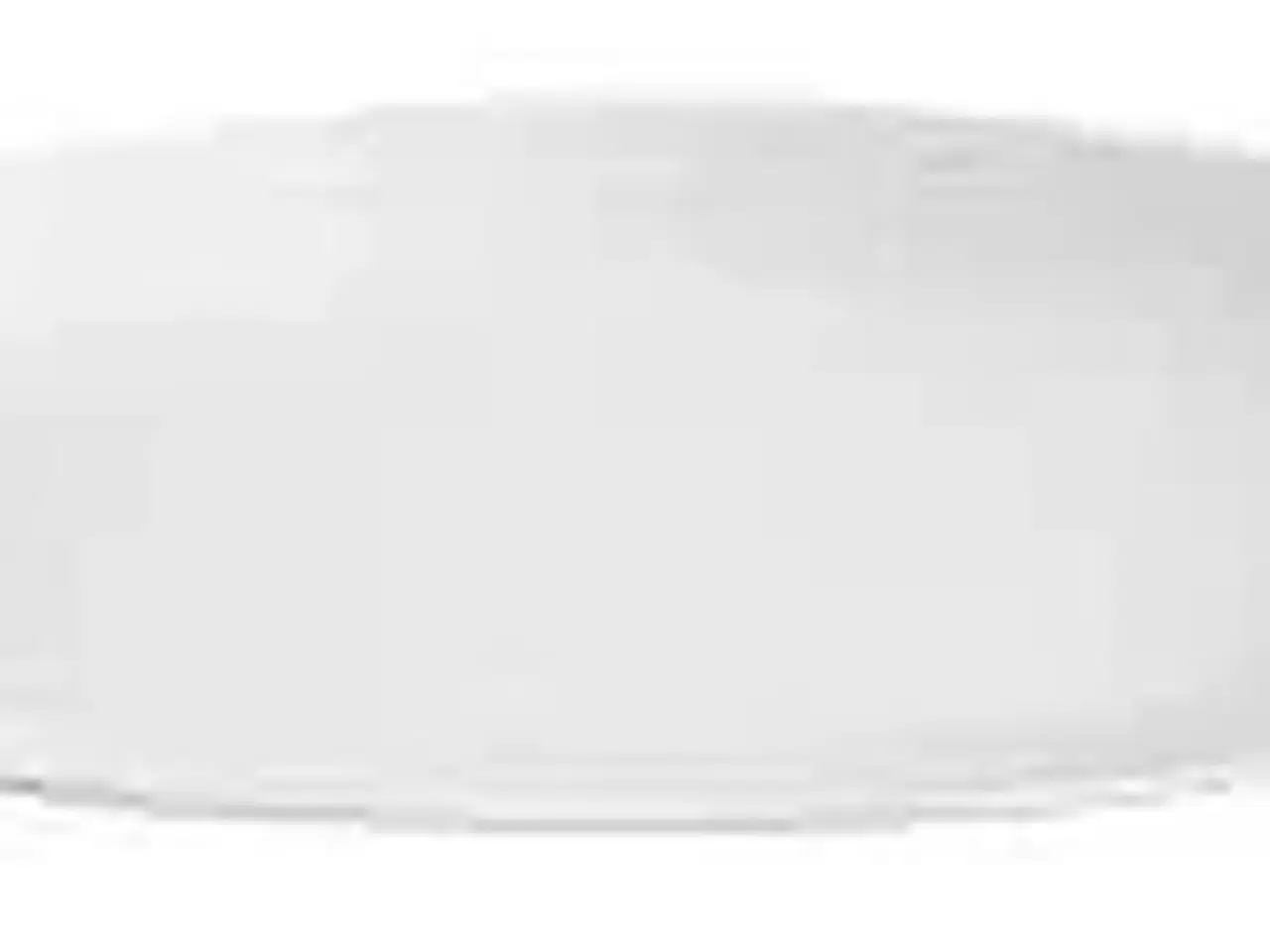 Billede 1 - 10 stk. Buffetfad EHG oval 500 mm hvidt porcelæn