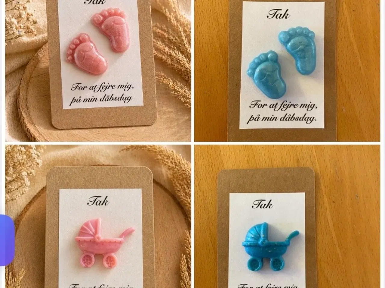 Billede 5 - Kort til festbordet 