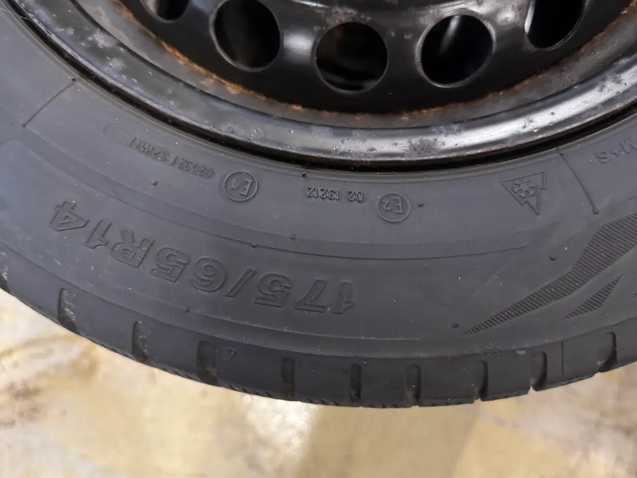 Billede 4 - 4x100 vinterhjul Aygo c1 107