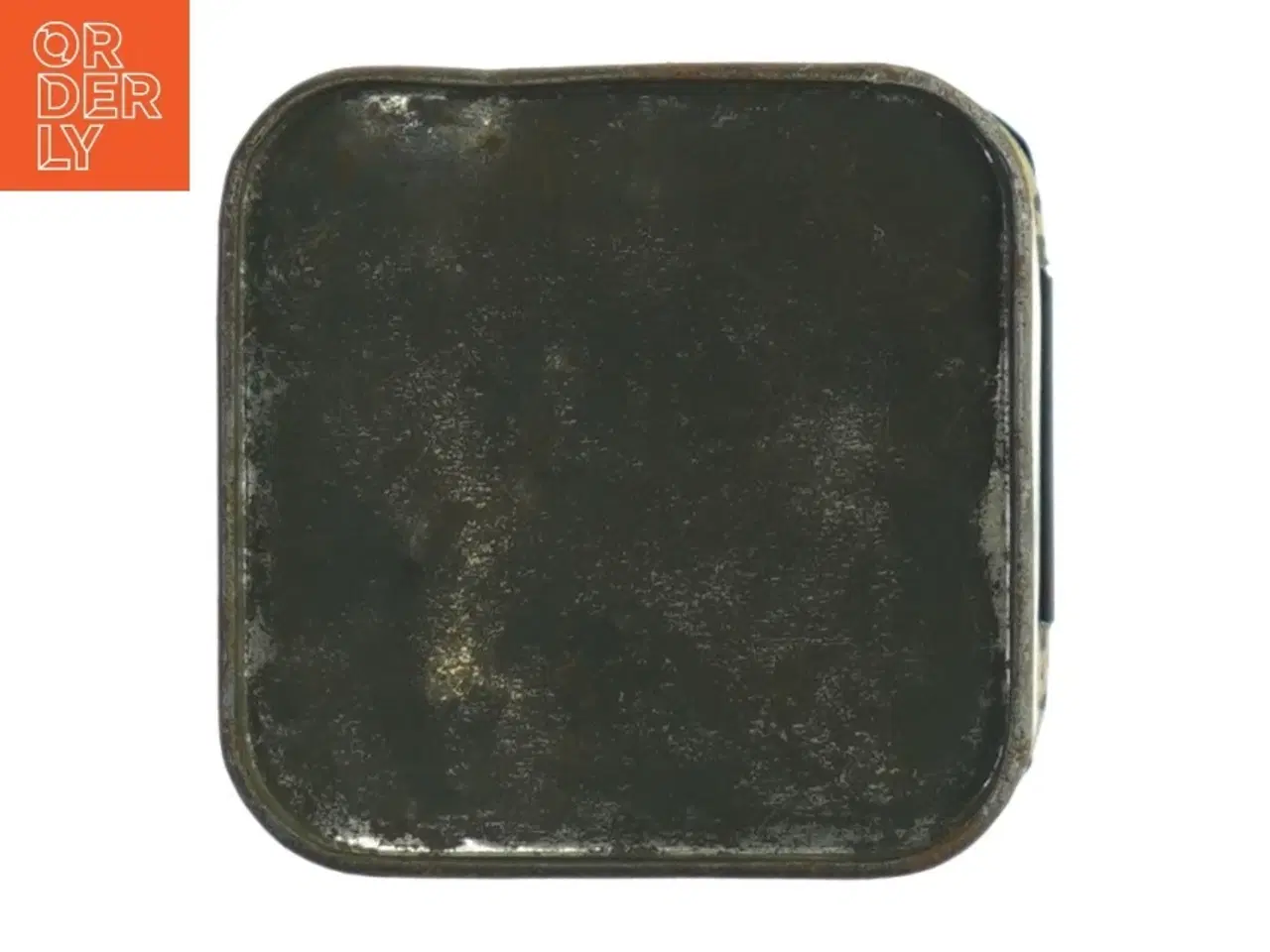 Billede 3 - Antik te dåse (str. H. 14 cm. 8,5 x 8,5 cm)