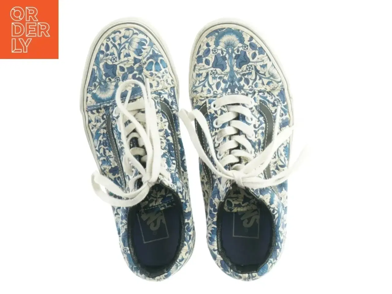 Billede 3 - Sneakers med blomsterprint fra Vans (str. Men us 5)