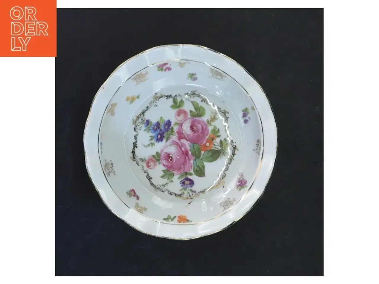Billede 3 - Dekorativ porcelænsskål (str. 9x16 cm)