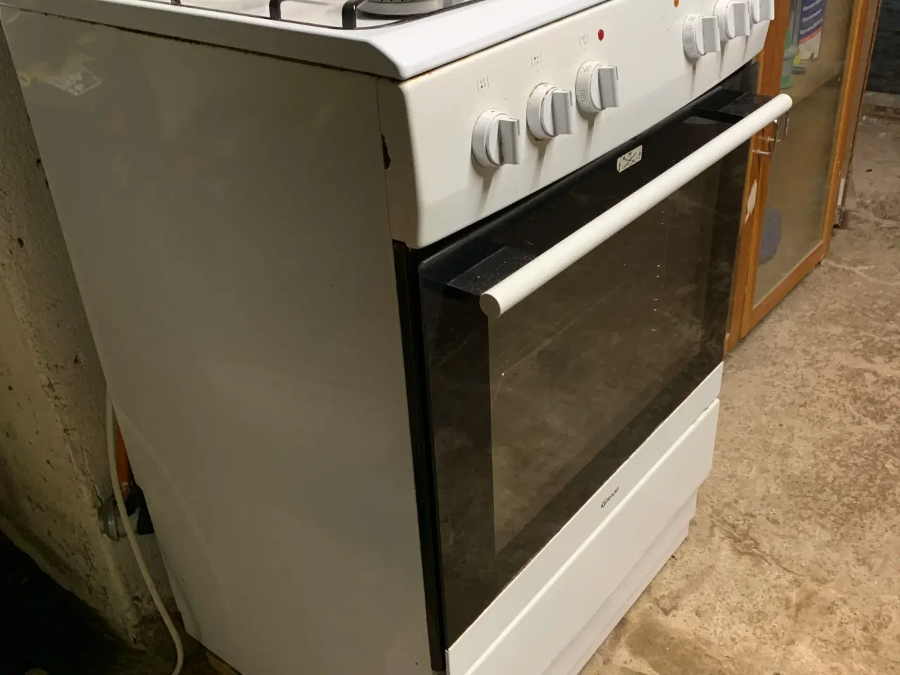 Billede 1 - Gram gaskomfur med el ovn