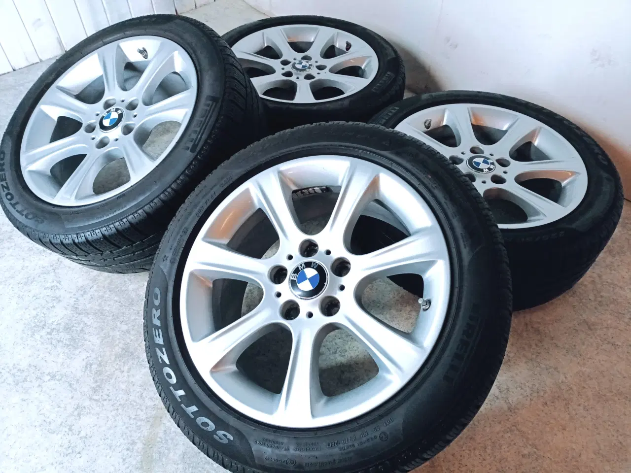 Billede 2 - 5x120 17" ET37 BMW Style-394 vintersæt inkl.TPMS