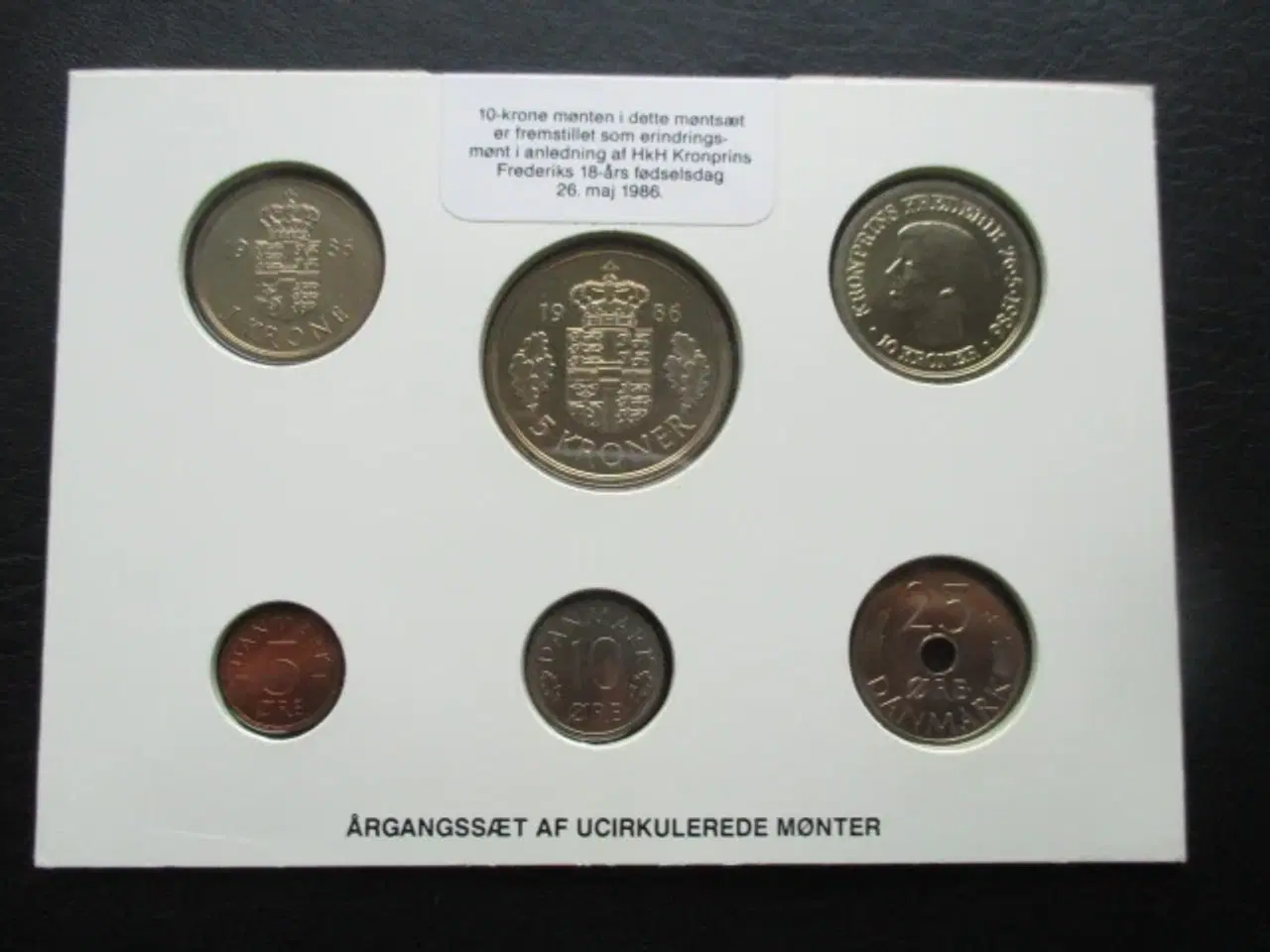 Billede 4 - Møntsæt fra Den Kongelige Mønt - 1983 og 1986