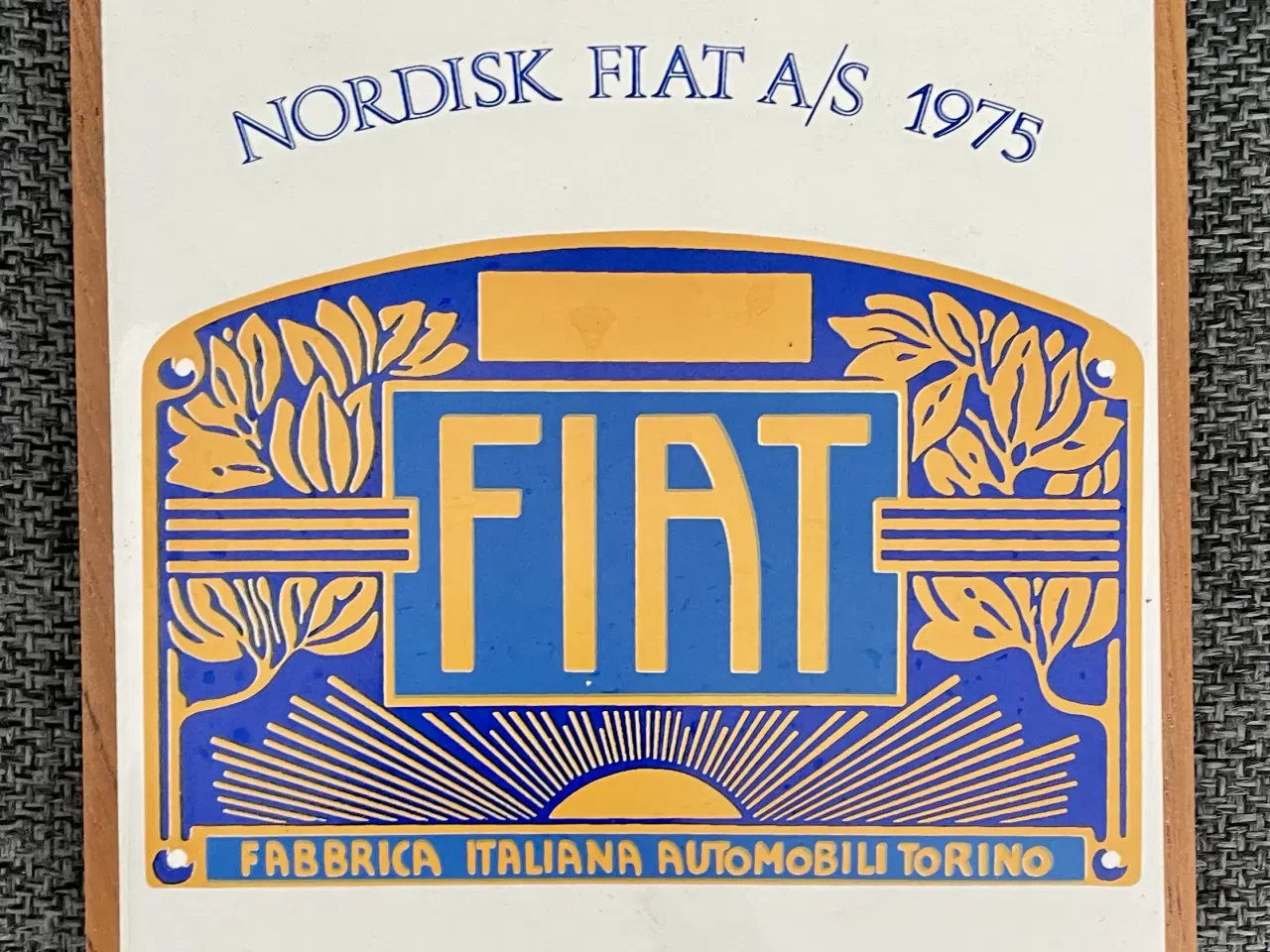 Billede 1 - Fiat kakkel samlerobjekt