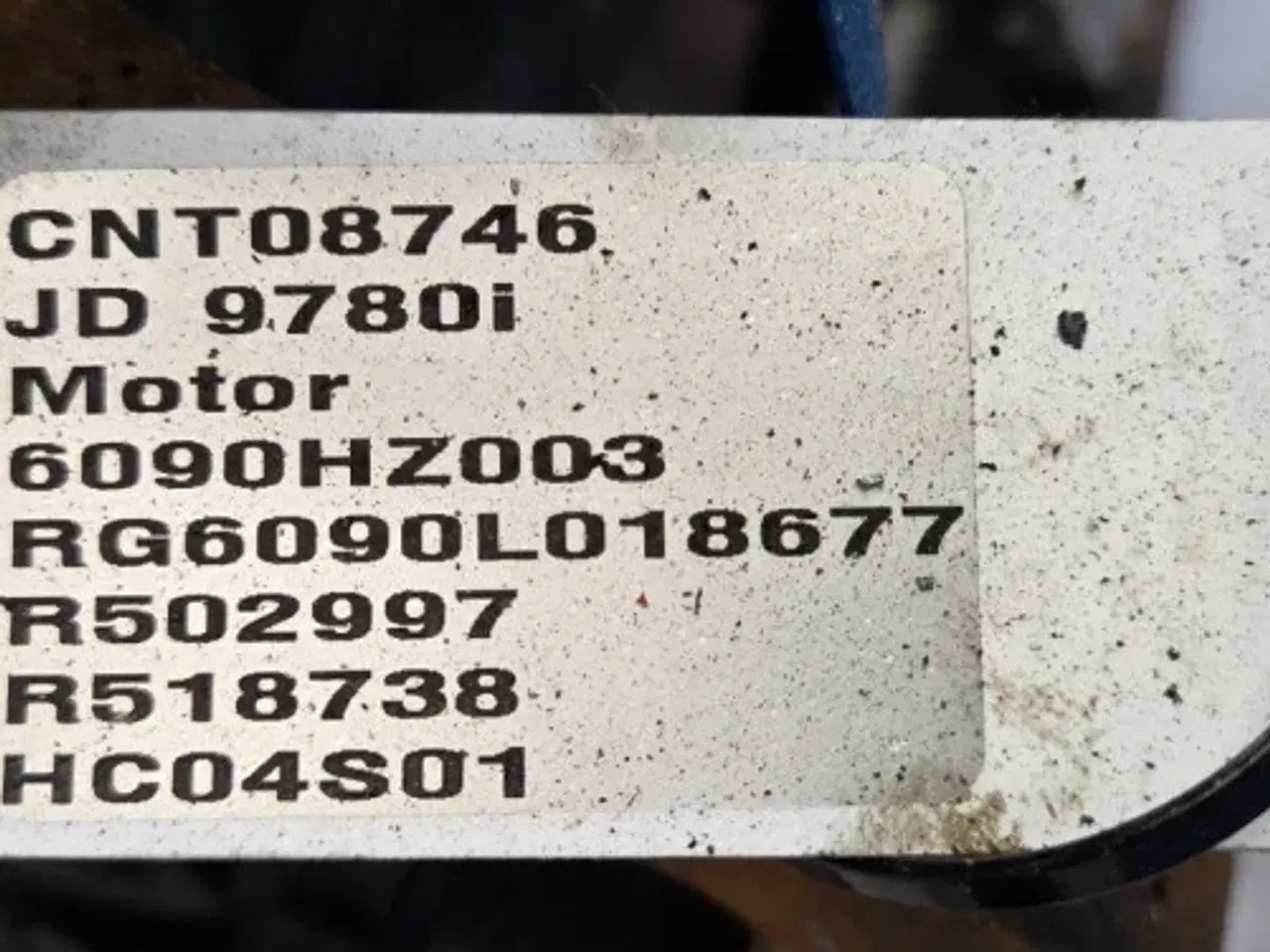 Billede 24 - John Deere 9780  Motor 6090HZ003 