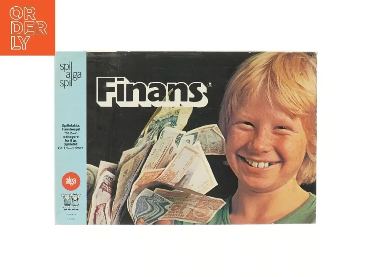 Billede 1 - Finans brætspil fra Alga (str. 43x28,5 cm)