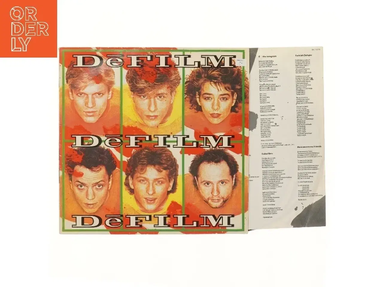 Billede 2 - Defilm LP cover