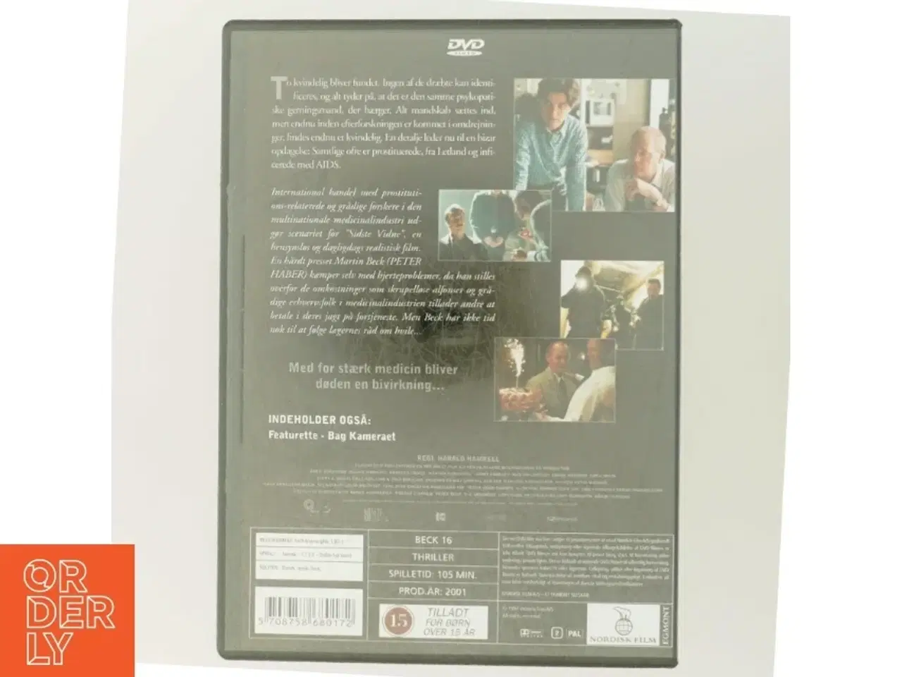 Billede 3 - Beck - Sidste Vidne DVD fra Nordisk Film