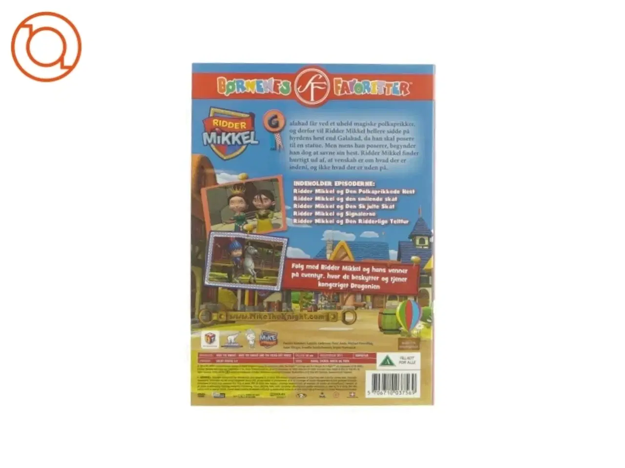 Billede 2 - Ridder Mikkel - Den polkaprikkede hest (DVD)